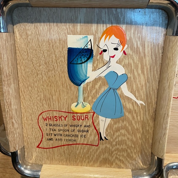 Vintage Bar Trays - Picture 5 of 8